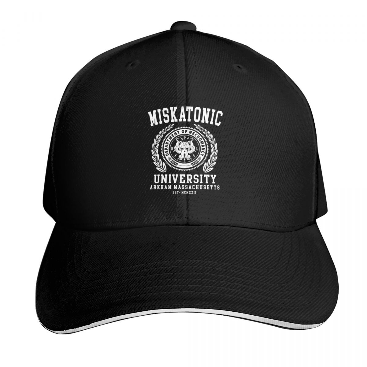 Cap Streetwear Brand - CTHULU AND LOVECRAFT - MISKATONIC UNIVERSITY