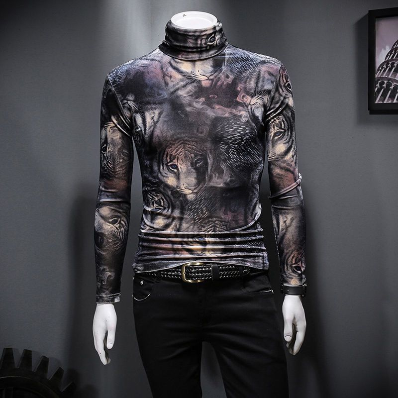 Streetwear Brand Aesthetic - Printed T Shirt for Men Korean