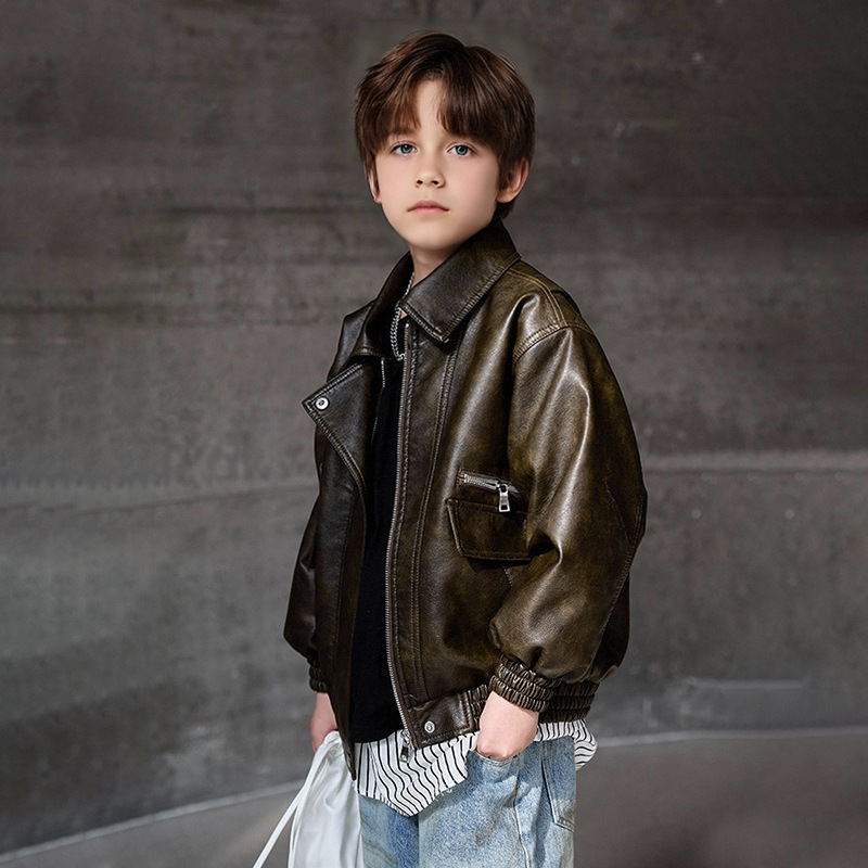 Boys Dark Green Waterproof Win - Streetwear Brand Logo Design 评论和价格