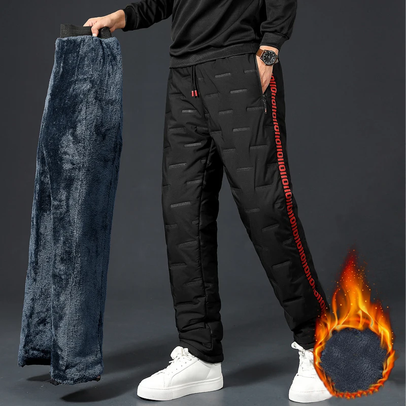 Winter Lambswool Down Pants Wa - Streetwear Brand Joggers 评论和价格