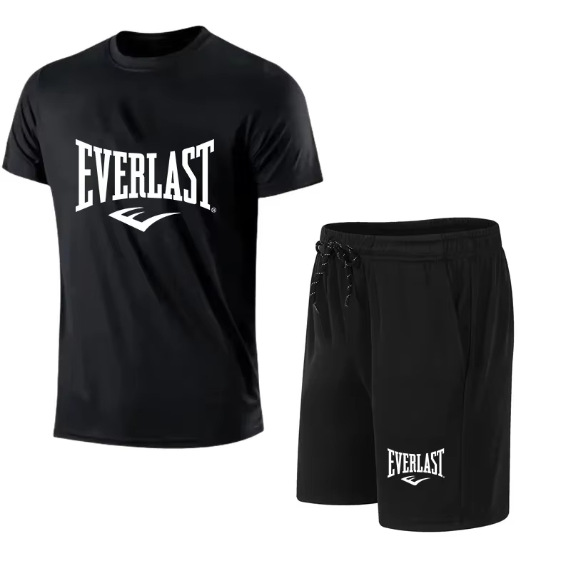 EVERLAST Men's T-shirt + Short - Streetwear Brand Shorts 评论和价格