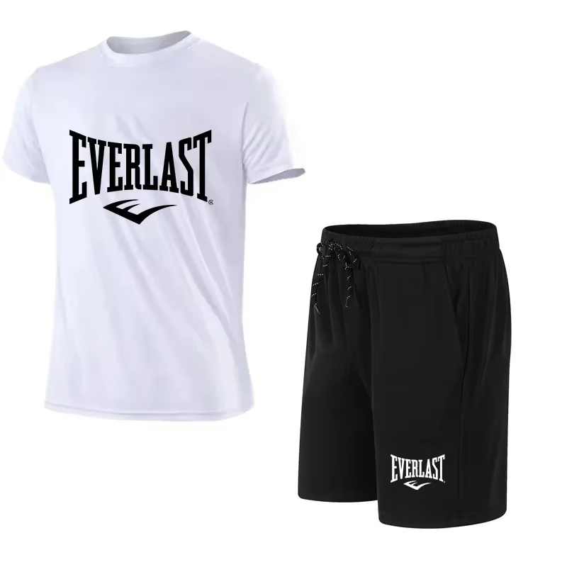 EVERLAST Men's T-shirt + Short - Streetwear Brand Shorts 评论和价格