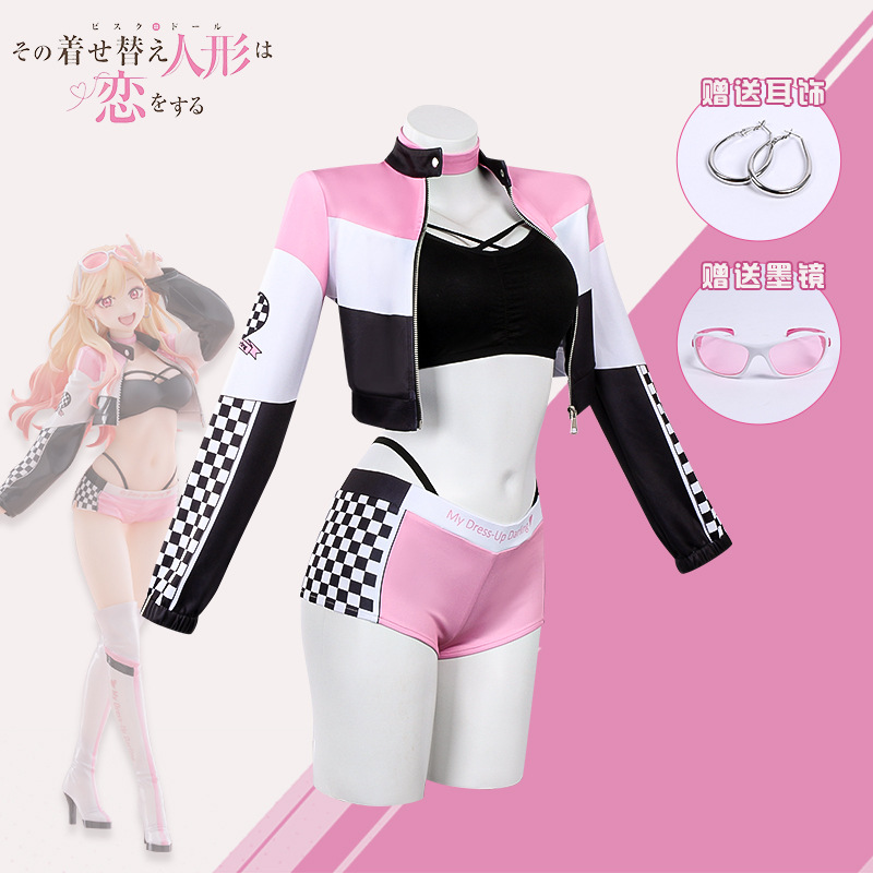 Anime My Dress Up Darling Wig  - Streetwear Brand Shorts 评论和价格