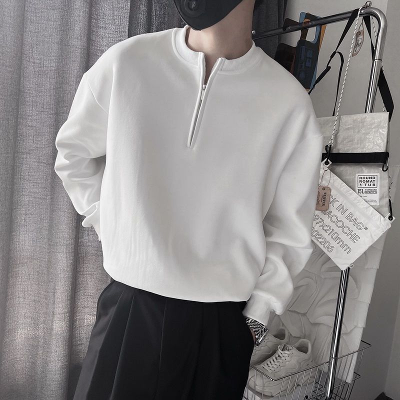 Men's Spring Autumn Stand Coll - Streetwear Brand Aesthetic 评论和价格