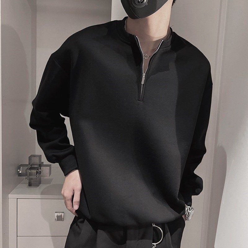 Men's Spring Autumn Stand Coll - Streetwear Brand Aesthetic 评论和价格