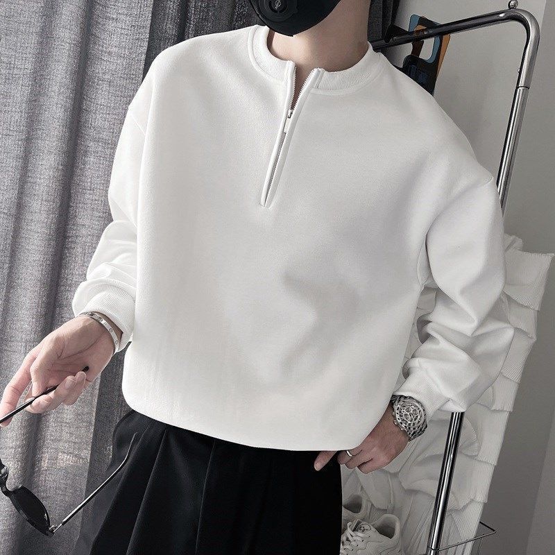 Men's Spring Autumn Stand Coll - Streetwear Brand Aesthetic 评论和价格