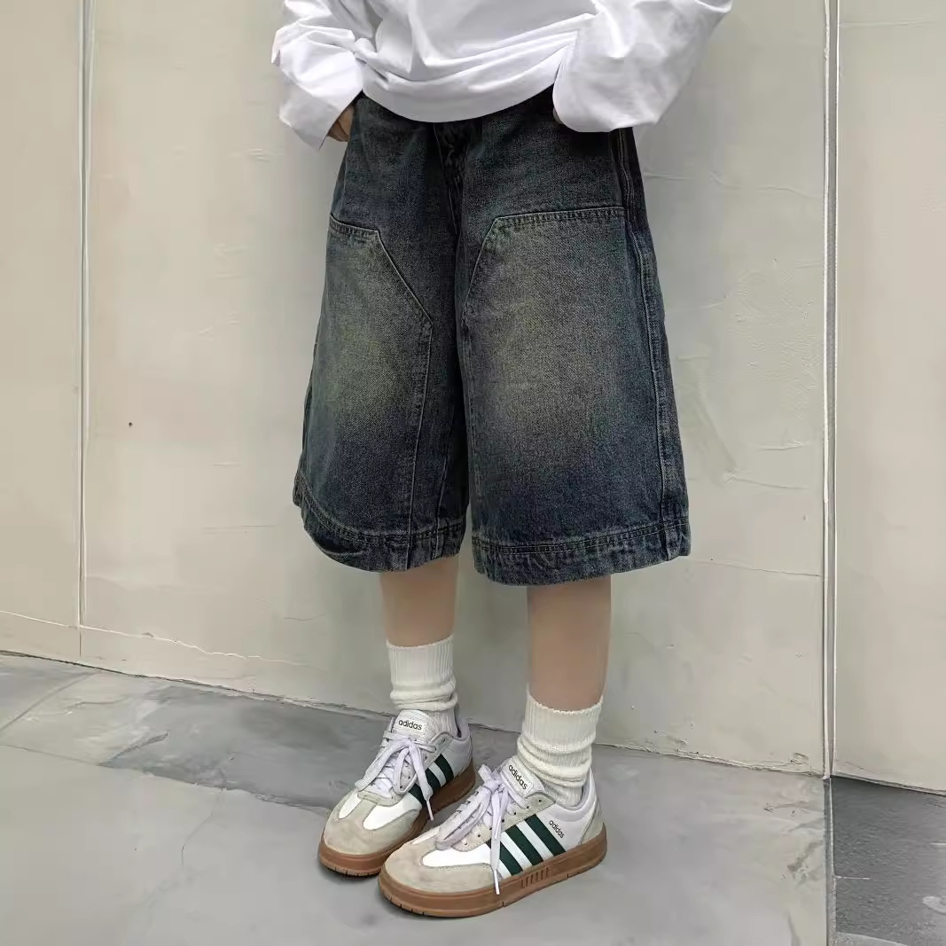 Women Y2K Vintage Baggy Jean S - Streetwear Brand Shorts 评论和价格