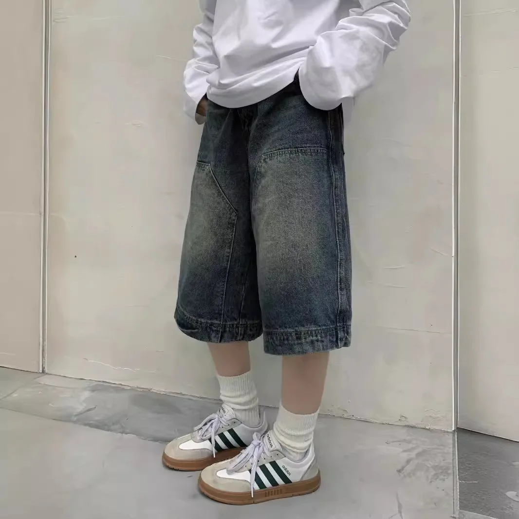 Women Y2K Vintage Baggy Jean S - Streetwear Brand Shorts 评论和价格