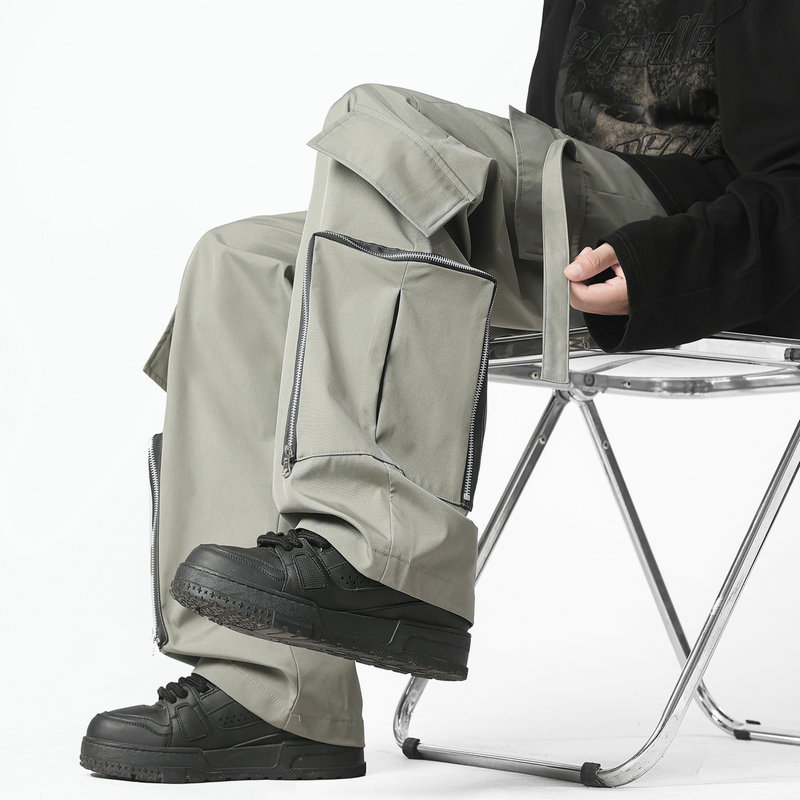 Fashion Men Cargo Pants Loose  - Streetwear Brand Joggers 评论和价格