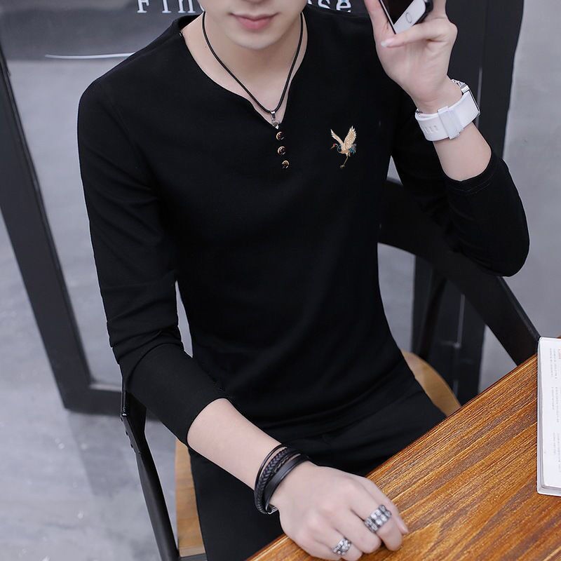 Buttoned Sweatshirt V Neck Men - Streetwear Brand Aesthetic 评论和价格