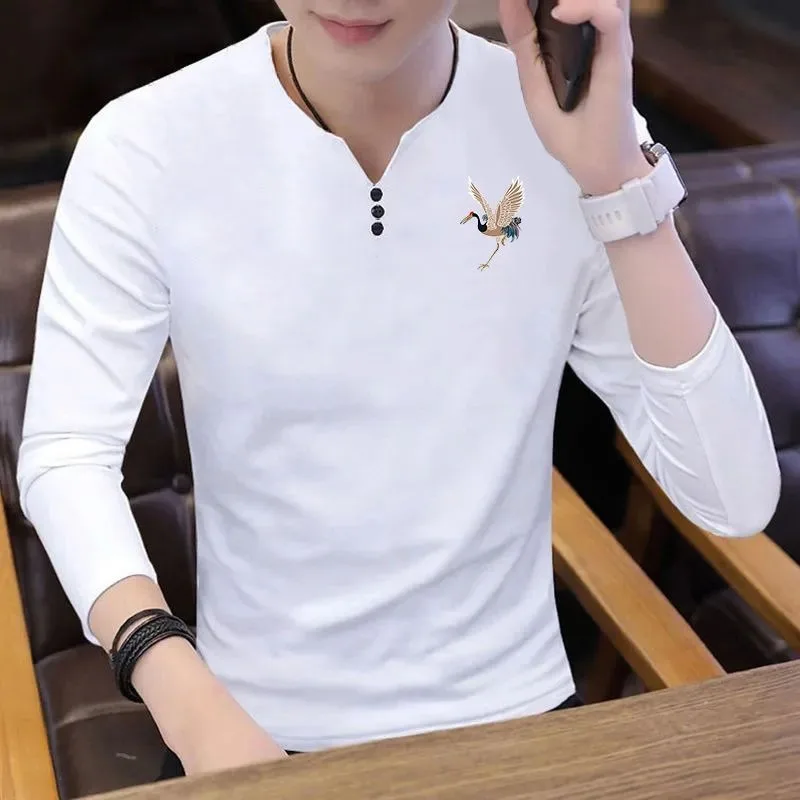 Buttoned Sweatshirt V Neck Men - Streetwear Brand Aesthetic 评论和价格