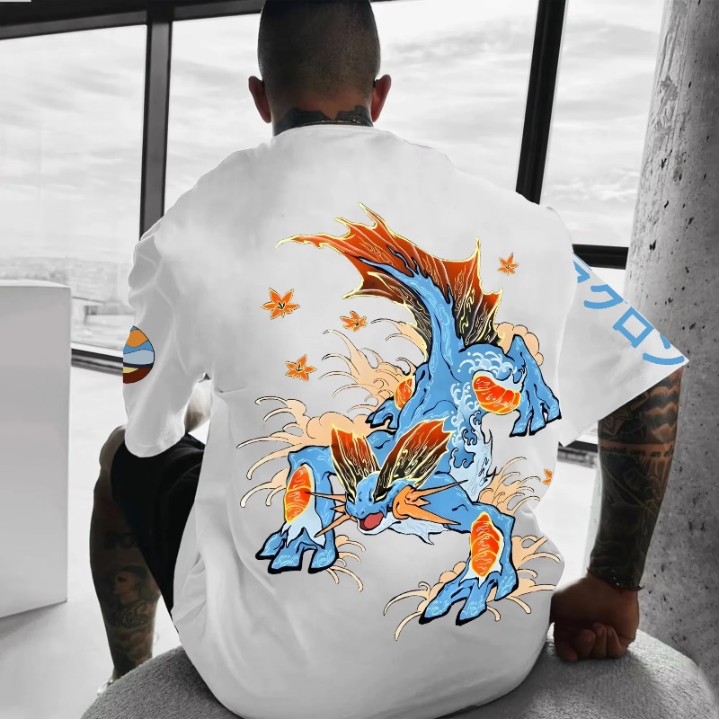 Pokémon Co-branded Print T-shi - Cap Streetwear Brand 评论和价格