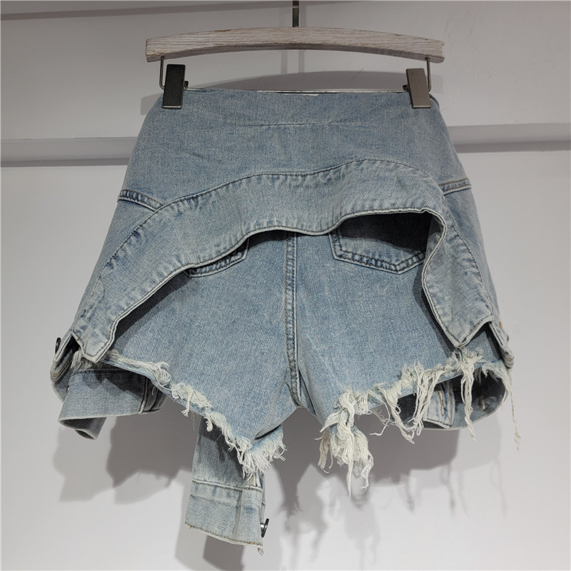Denim Shorts Women Jeans Vinta - Streetwear Brand Shorts 评论和价格