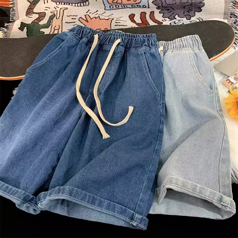 2026 New Korean Style Vintage  - Streetwear Brand Shorts 评论和价格
