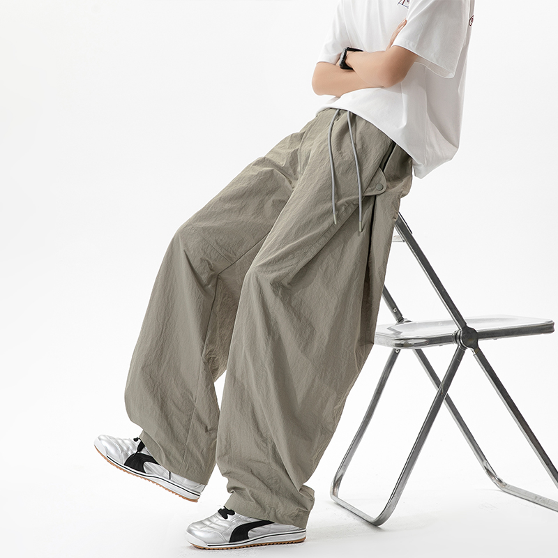 Ice Silk Joggers Pants Men Sum - Streetwear Brand Joggers 评论和价格