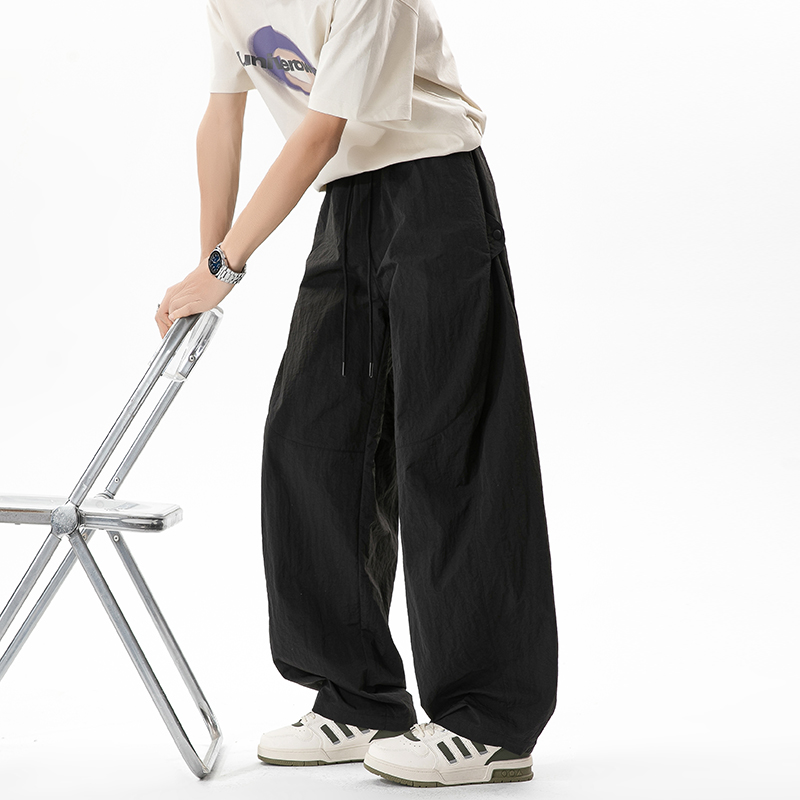 Ice Silk Joggers Pants Men Sum - Streetwear Brand Joggers 评论和价格