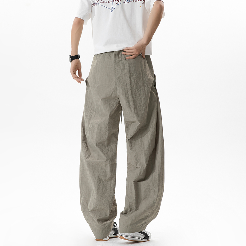 Ice Silk Joggers Pants Men Sum - Streetwear Brand Joggers 评论和价格