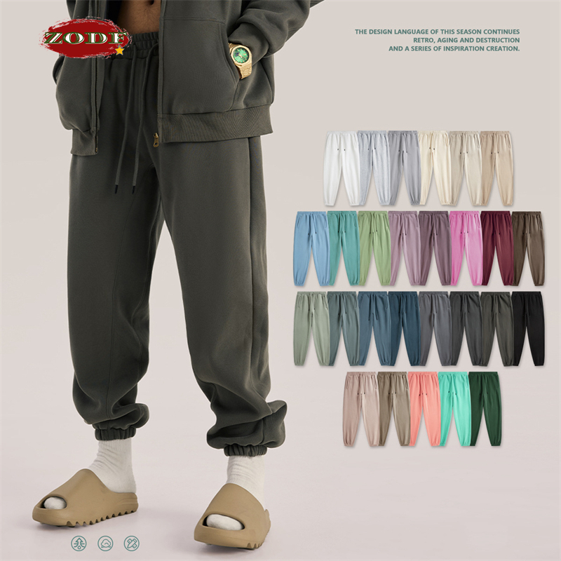 ZODF Trendy Men 345gsm Fleece  - Streetwear Brand Joggers 评论和价格