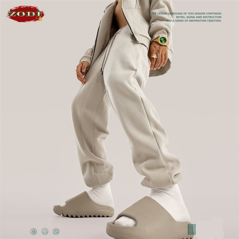 ZODF Trendy Men 345gsm Fleece  - Streetwear Brand Joggers 评论和价格