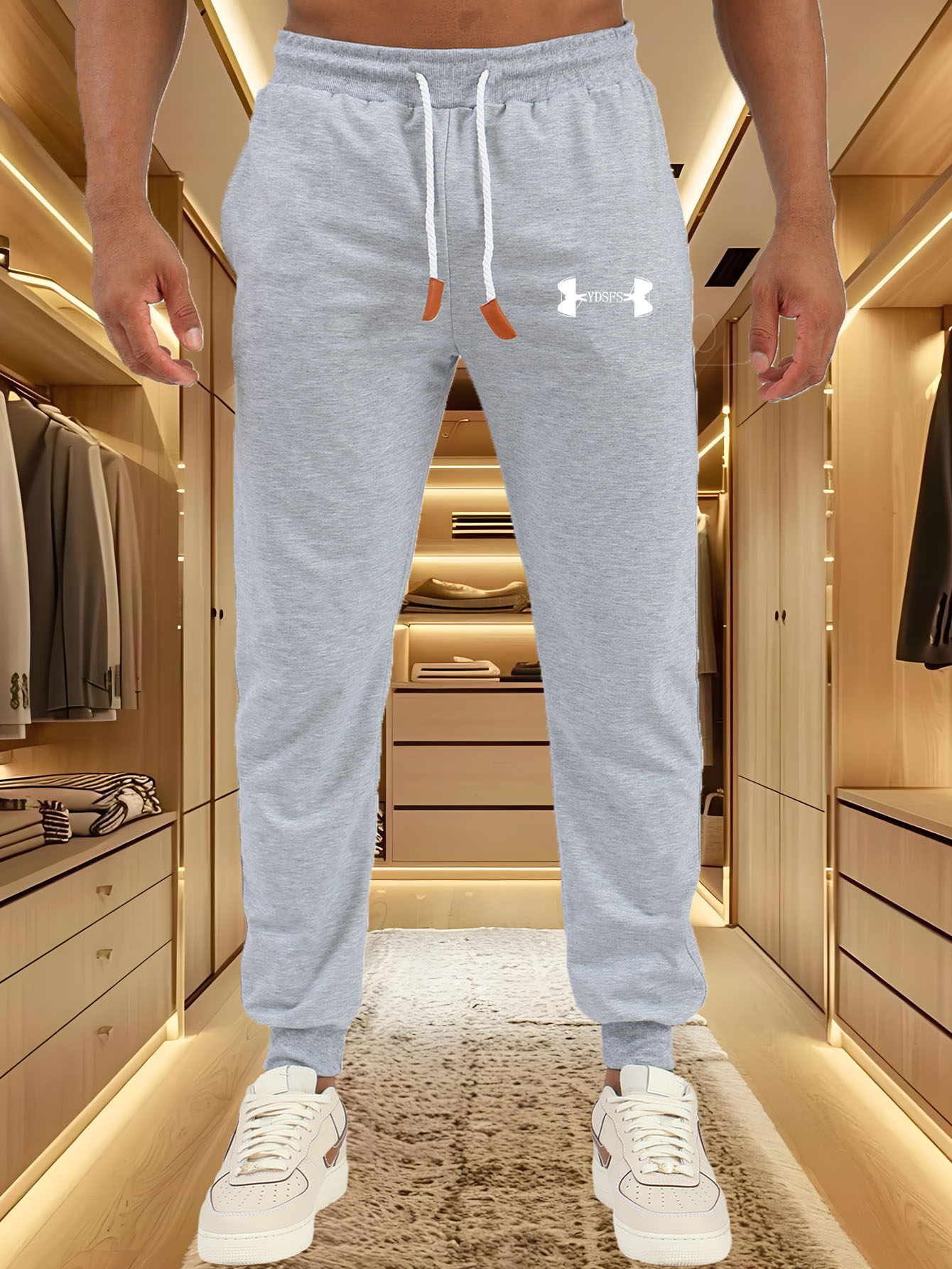 Men Jogger Pants Sport Brand L - Streetwear Brand Joggers 评论和价格