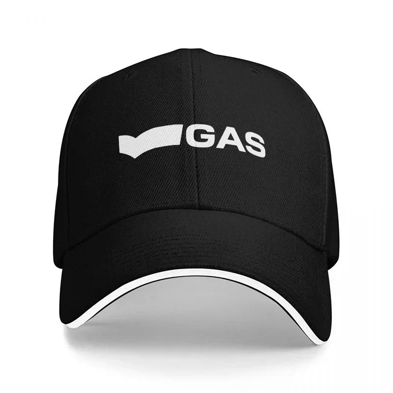 New GAS Brand Logo Black Baseb - Streetwear Brand Logo Design 评论和价格