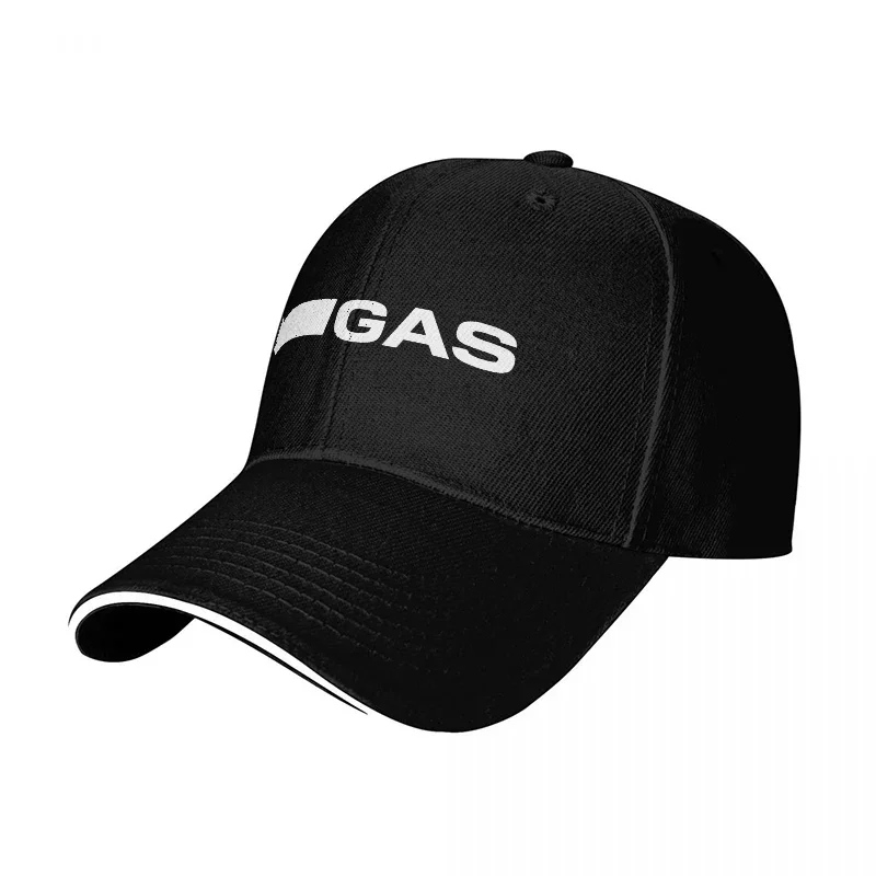 New GAS Brand Logo Black Baseb - Streetwear Brand Logo Design 评论和价格