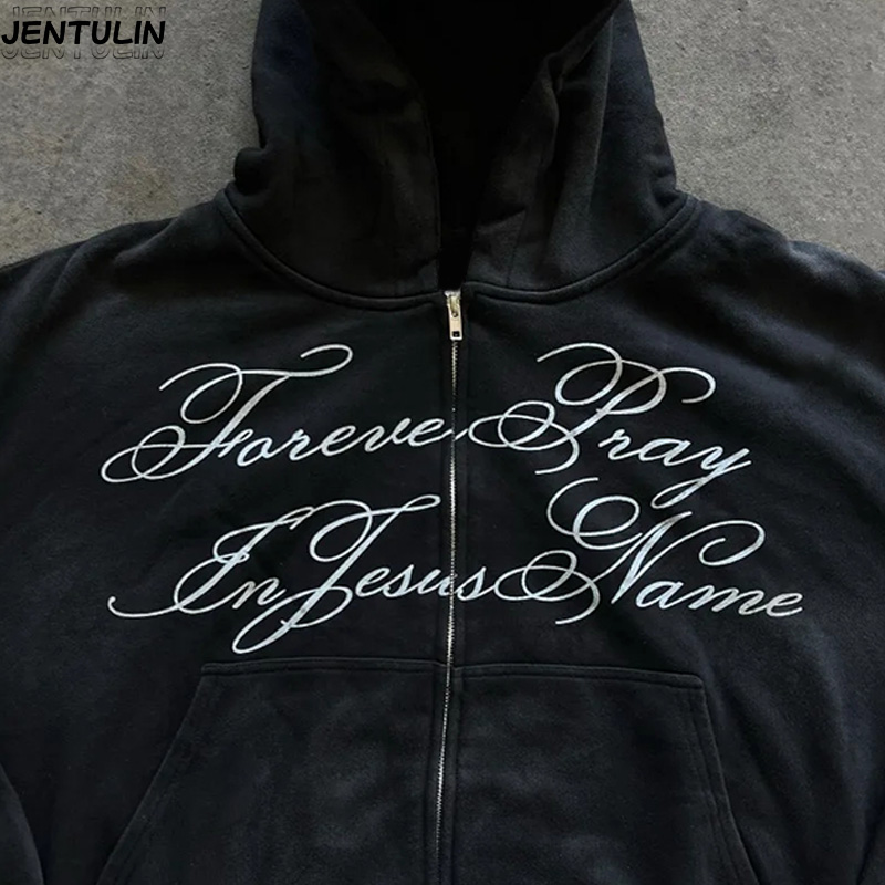 Aesthetics Hip Hop Letter Prin - Streetwear Brand Aesthetic 评论和价格