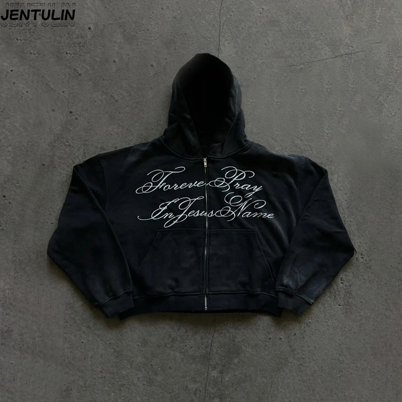Aesthetics Hip Hop Letter Prin - Streetwear Brand Aesthetic 评论和价格