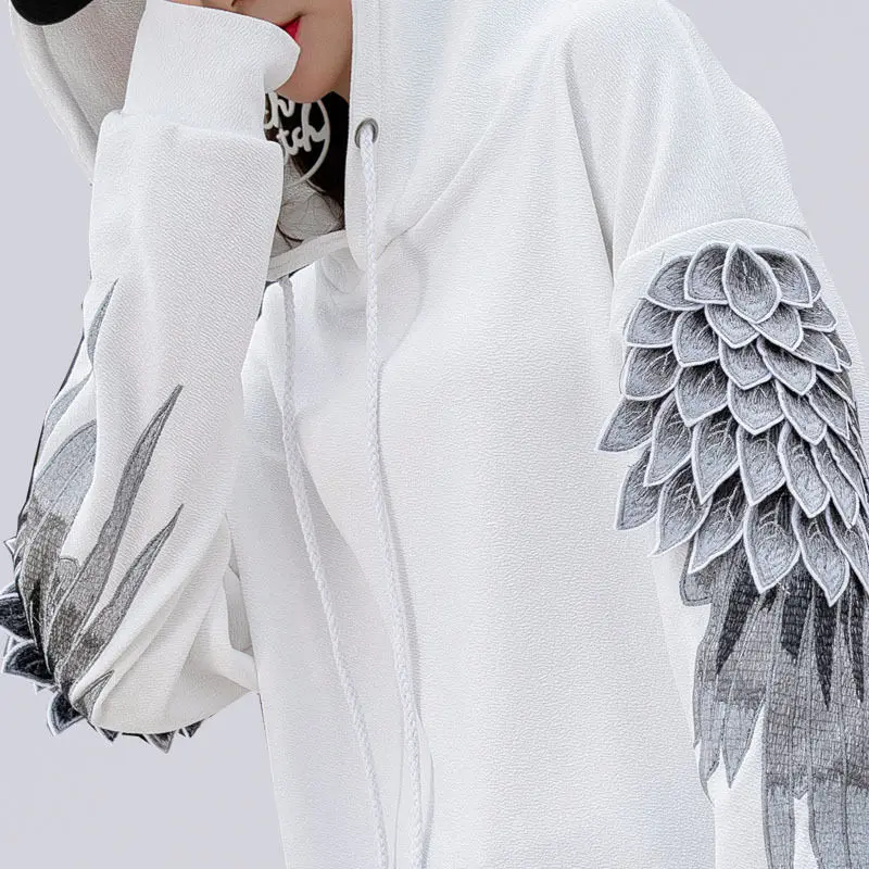 Sweatshirt for Men Hooded Embr - Streetwear Outdoor Brand 评论和价格